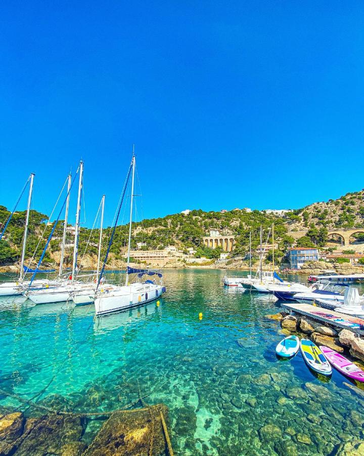 Appartement Au Calme, Calanque Des Figuieres Ensues la Redonne Bagian luar foto