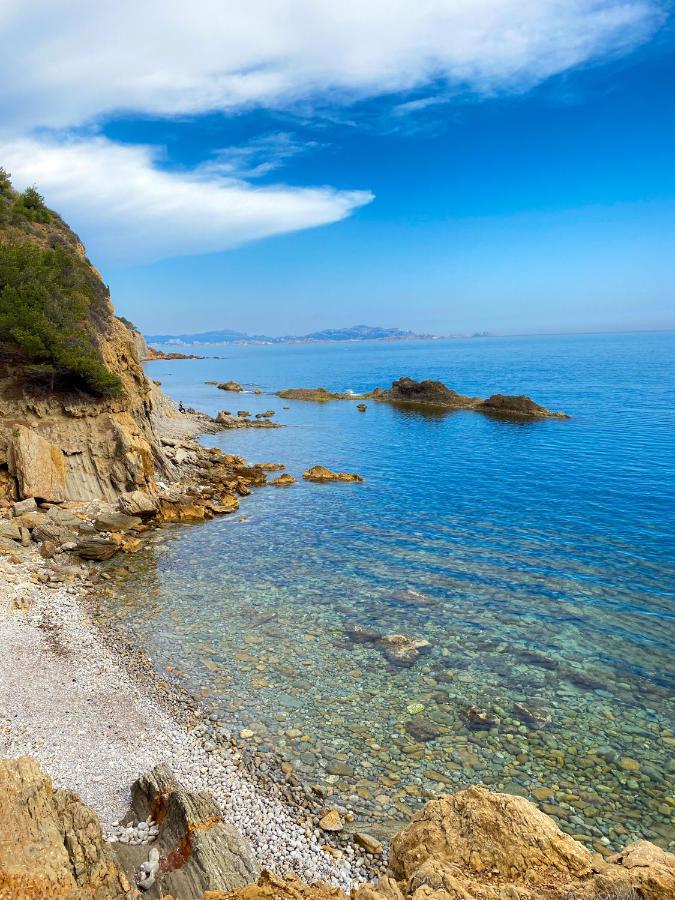 Appartement Au Calme, Calanque Des Figuieres Ensues la Redonne Bagian luar foto